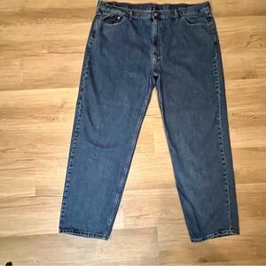 Vintage Levi's 550 Relaxed Fit Blue Denim Jeans Men's 50x34